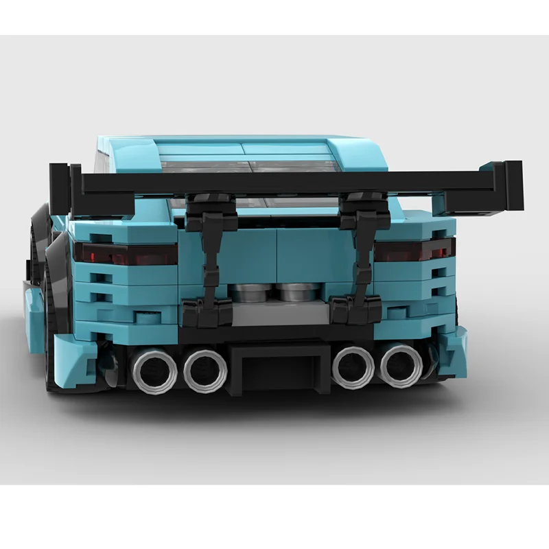 312 PCS Novo modelo de carro MOC Velocidade ​ ​ Campeões 2025 F-Tipo R Personalizado DIY Criativo Educacional Blocos de Construção para Crianças Presente