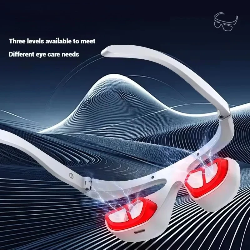 Masajeador de ojos 3D, masajeador de ojos antienvejecimiento, alivio de la fatiga de los ojos, relajación, alivia las ojeras, cuidado de los ojos, masaje, eliminación de bolsa de ojos