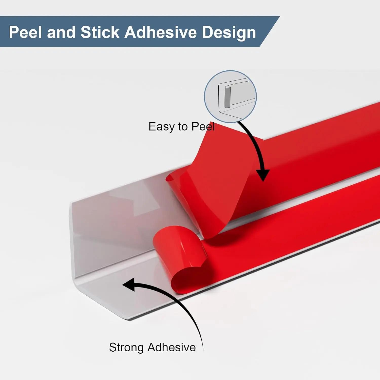 Wall Corner Protector & Edge Guard，Wall Corner Trim Inside & Outside Molding Caulk Strip, Peel and Stick Wall Moulding Edge, Cei