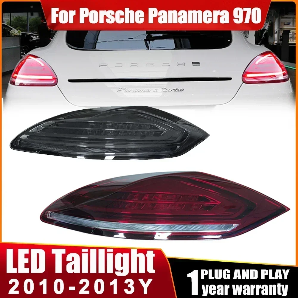 

2PCS LED Taillights Assembly For Porsche Panamera 970 Car Tail Lights 2010 2011 2012 2013 Rear Lamps Brake Reverse Turn Signals