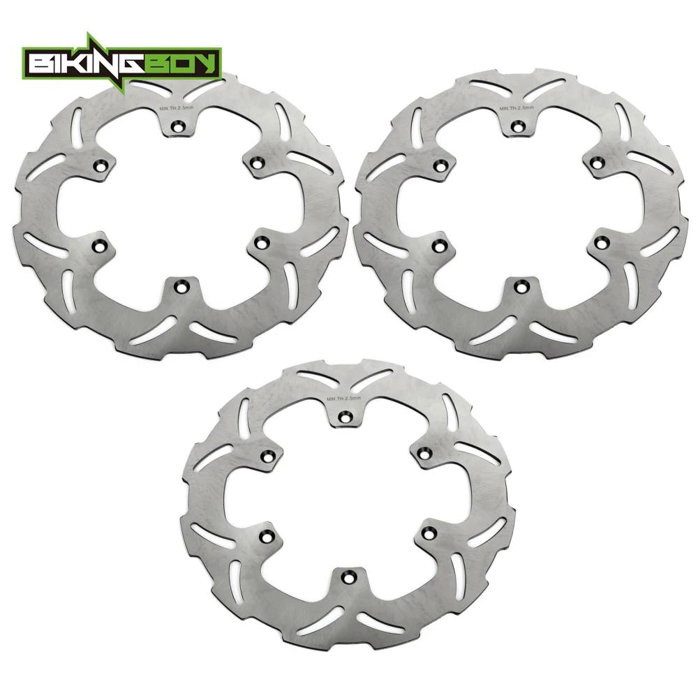 BIKINGBOY For Yamaha XTZ 1200 Super Tenere 89 90 91 92 93 94 95 96 97 98 99 00 XT1200Z Front Rear Brake Discs Rotors Disks Set