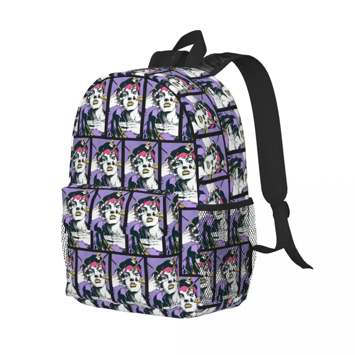 Brilliant Art Jojo Bizarre Adventure Backpack Student Boys Girls BookBag Children School Bag Laptop Shoulder Bags for Men Women