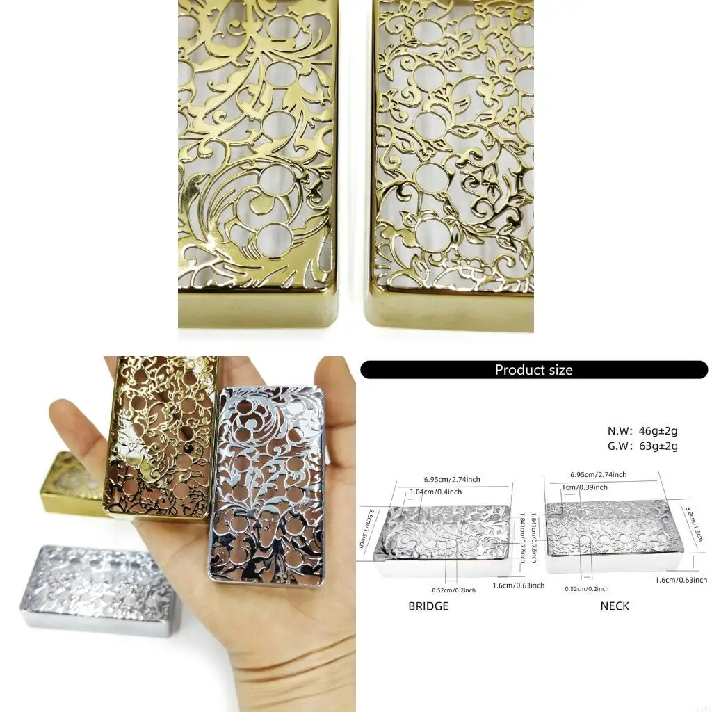 

Профессиональный пикап электрогитары защитный корпус Humbucker Cover Guitar Sound Sightmancement для пикапа электрогитары