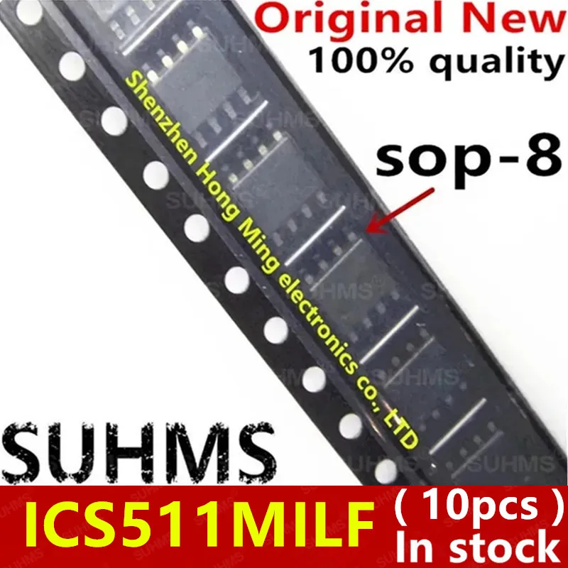 (10piece)100% New ICS511MILF ICS511MI ICS511M ICS511 SOP8 Chipset