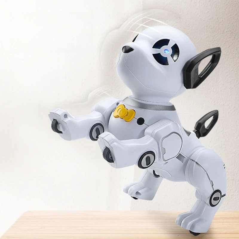 

Stunt robot dog new multi-functional remote control toy dog handstand dancing intelligent programming simulation robot dog toy