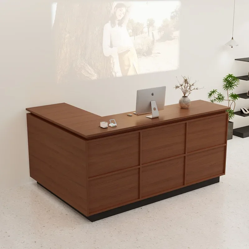 fw- Welcome Reception Desks Aesthetic Company Beauty Salon Industrial Reception Desks European Display Bureau Trendy Furniture