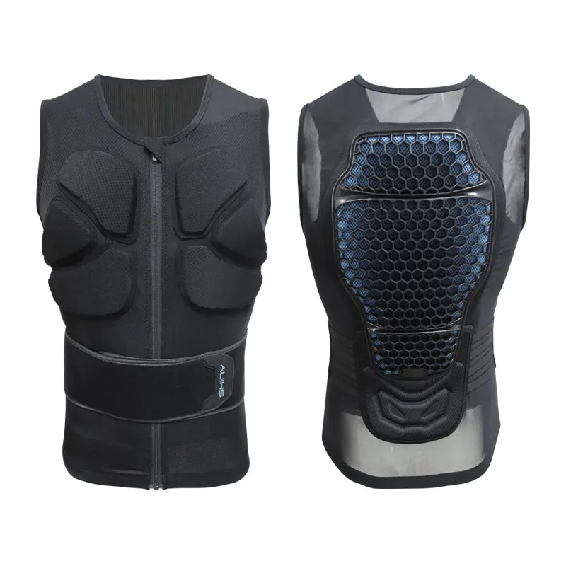 

Body Protector Jacket Back Protection for Snowboard TPV Back Protector Vest for Skiing Snowboarding BMX MTB Cycling