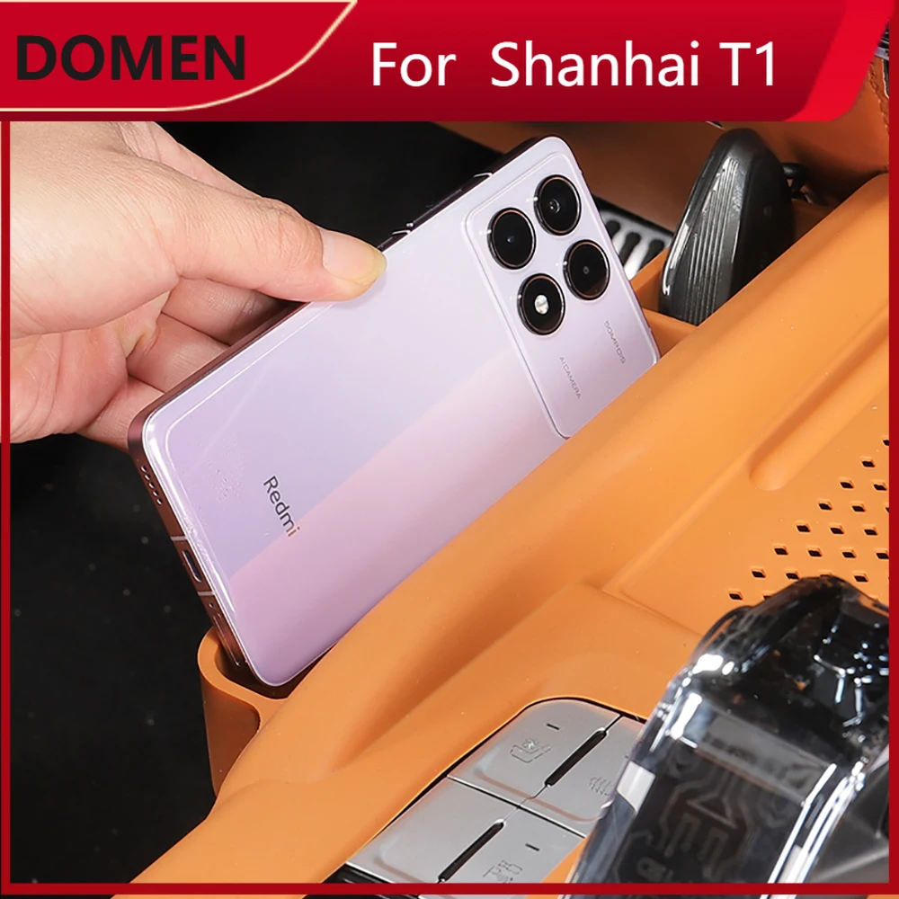 

New Car Central Control Gear Silicone Pad Fit For Haval H9 2nd 2024 2025 Central Control Protective Cover Storage Box Accessorie