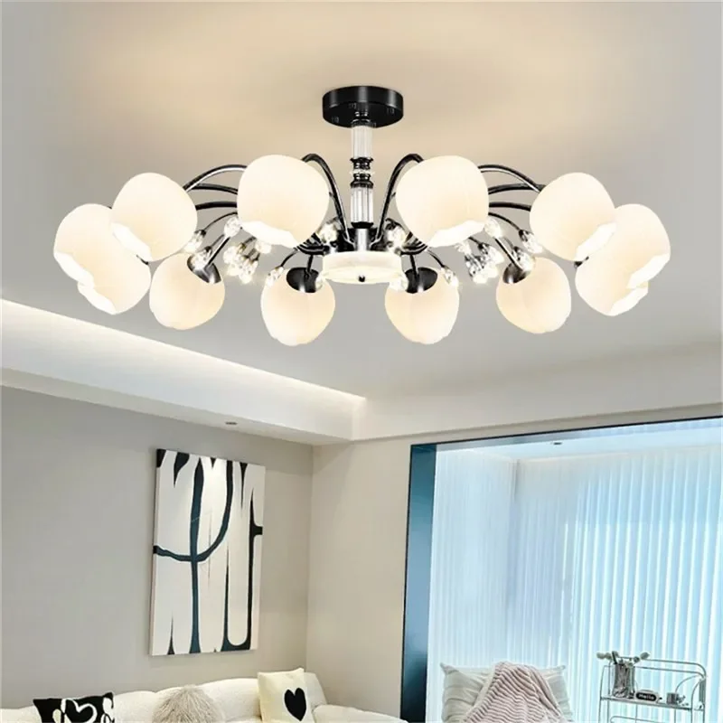 SOFEINA Contemporary Pendant Lamp Luxury Simplicity Living Room Dining Room Bedroom Villa Model Room Home LED Chandelier