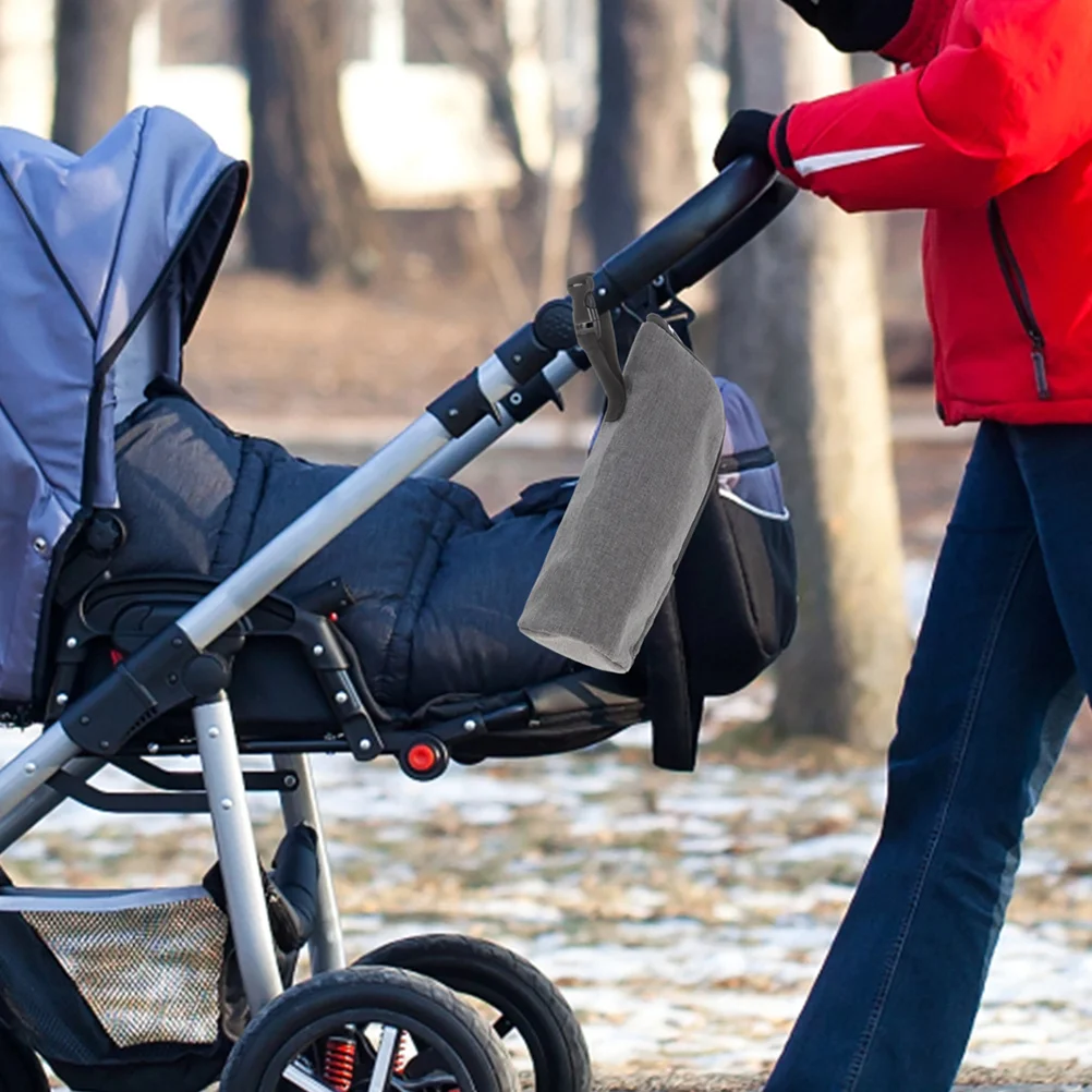 2-delige geïsoleerde flessentas Babyharnas voor het dragen van houdertassen Voeden Thermische vriezer Polyester Draagbaar melkzakje Pasgeboren