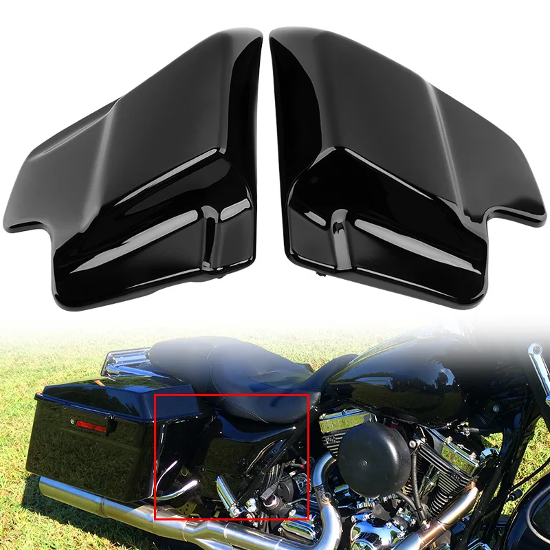 

Motorcycle Modification Battery Side Covers Left Right Fairing Guard For Harley Touring Electra Street Glide Road King 1997-2008