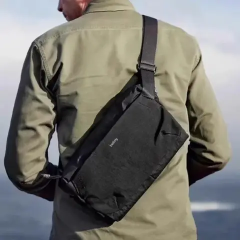 Bellroy Venture Sling 9L Large Capacity Crossbody Bag Lightweight Outdoor Travel Chest Pack Unisex Luxury Cycling Shoulder Bag