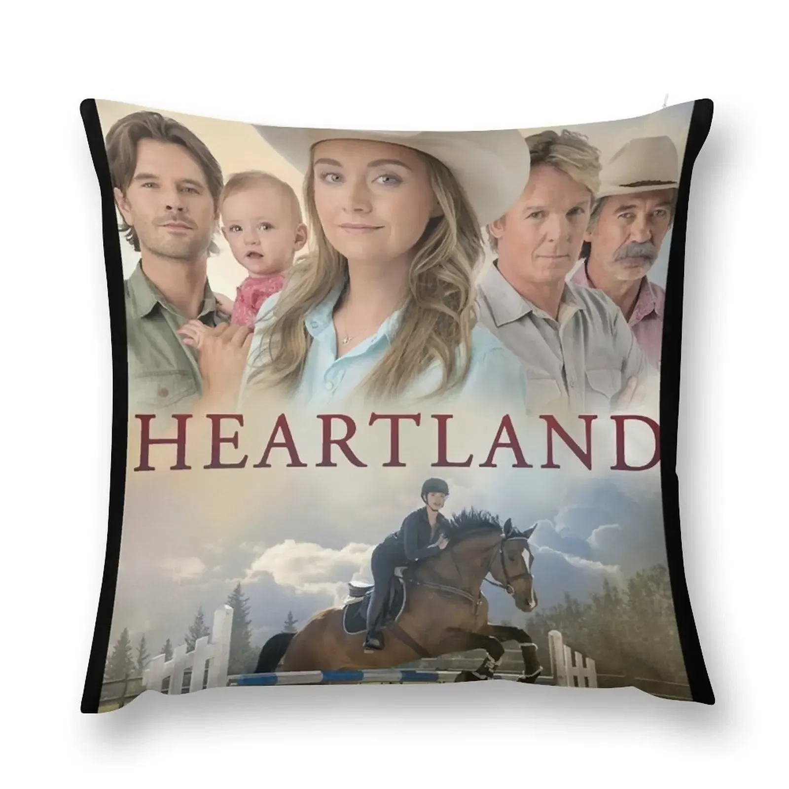 Heartland clássico lance travesseiro fronha almofadas para crianças natal almofadas capas travesseiro decoração travesseiro