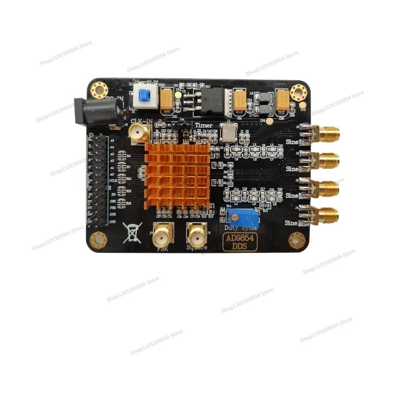 For AD9854 High Speed DDS Signal Generator Module High Frequency Signal Source Sine Wave Square Wave Signal Generator