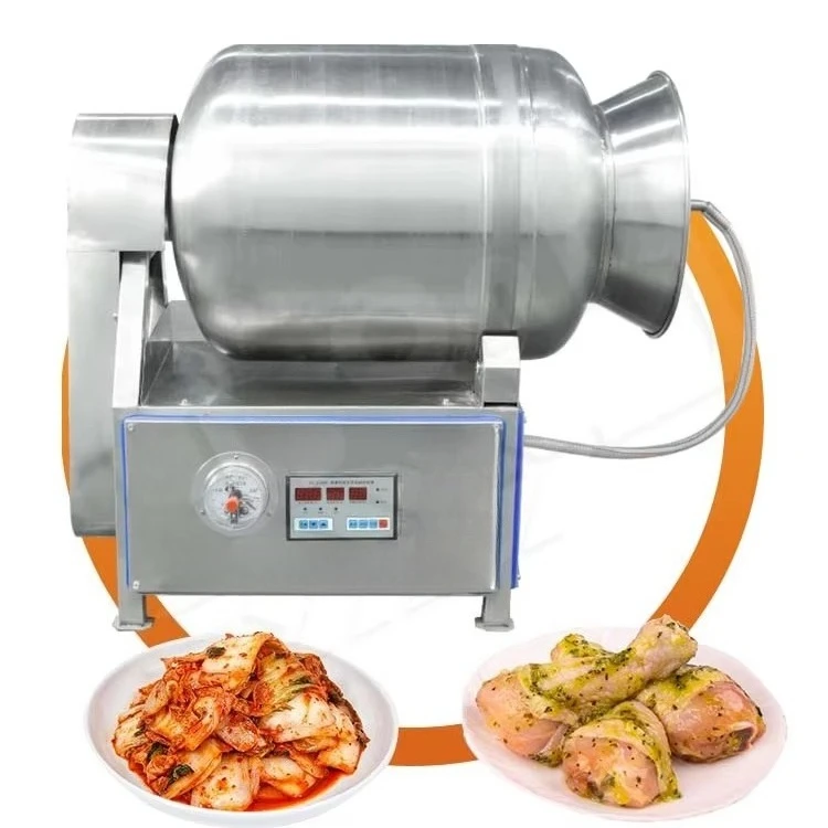 Vacuum Tumbling Marinate Machine Customized China High Quality 300L 500L Continuous Meat Tumbler Equipment