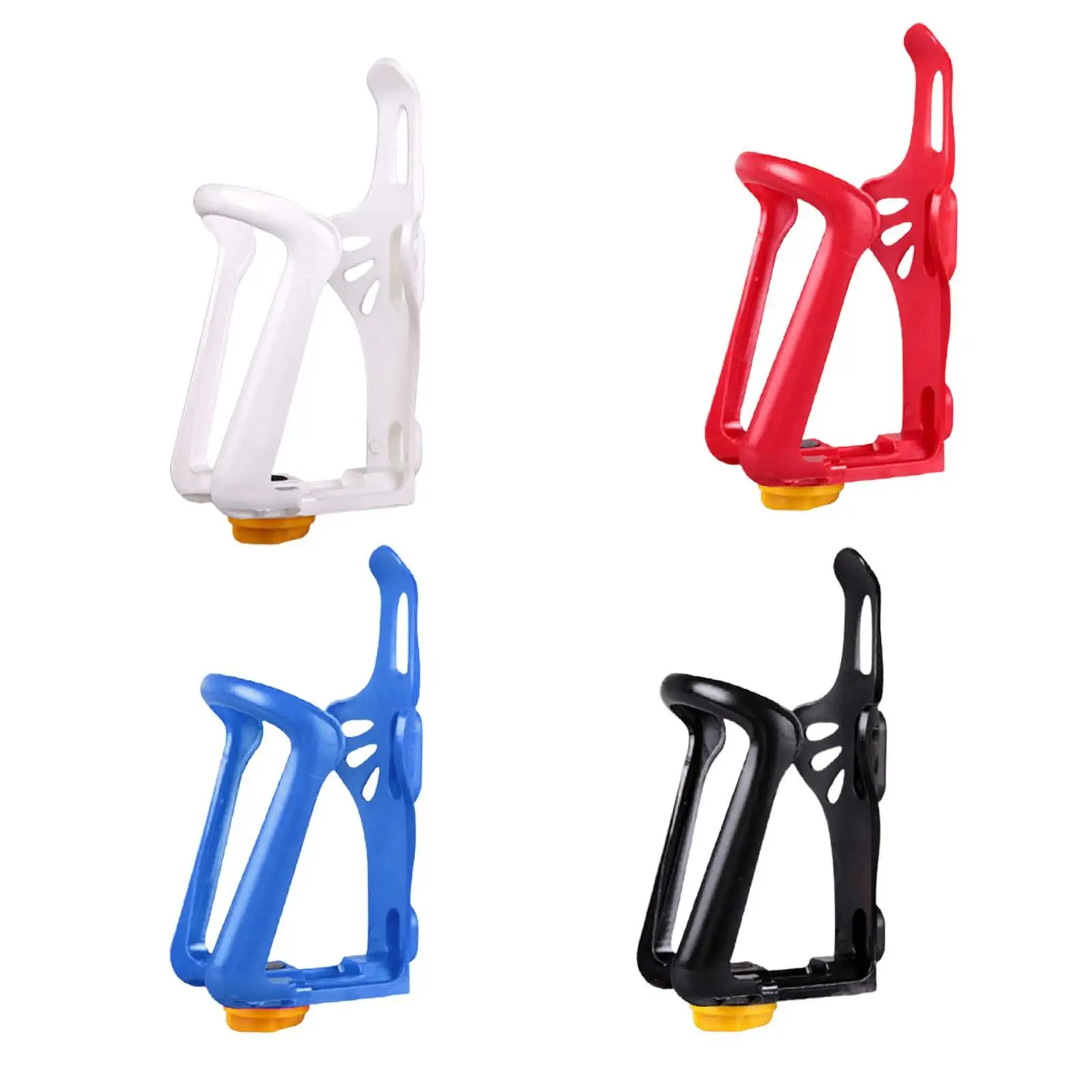 Plastic Bike Water Bottle Holder Frame Drink Cage Bracket for Adult Kids Bikes Sports Cycling Gear Storage Rack