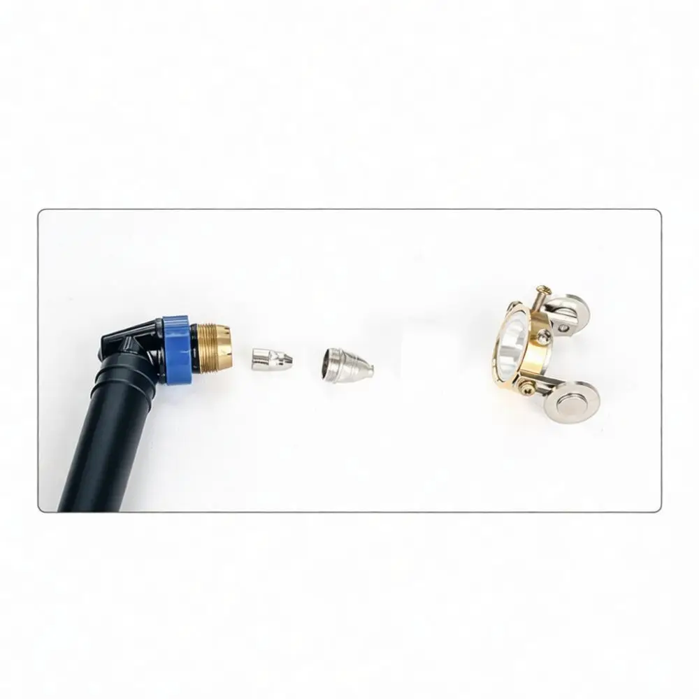 P80 Plasma Cutting Torch Roller Guide Wheel Accessory Metal Work Spacer For Accurate Positioning Stable Welding Tool Kit