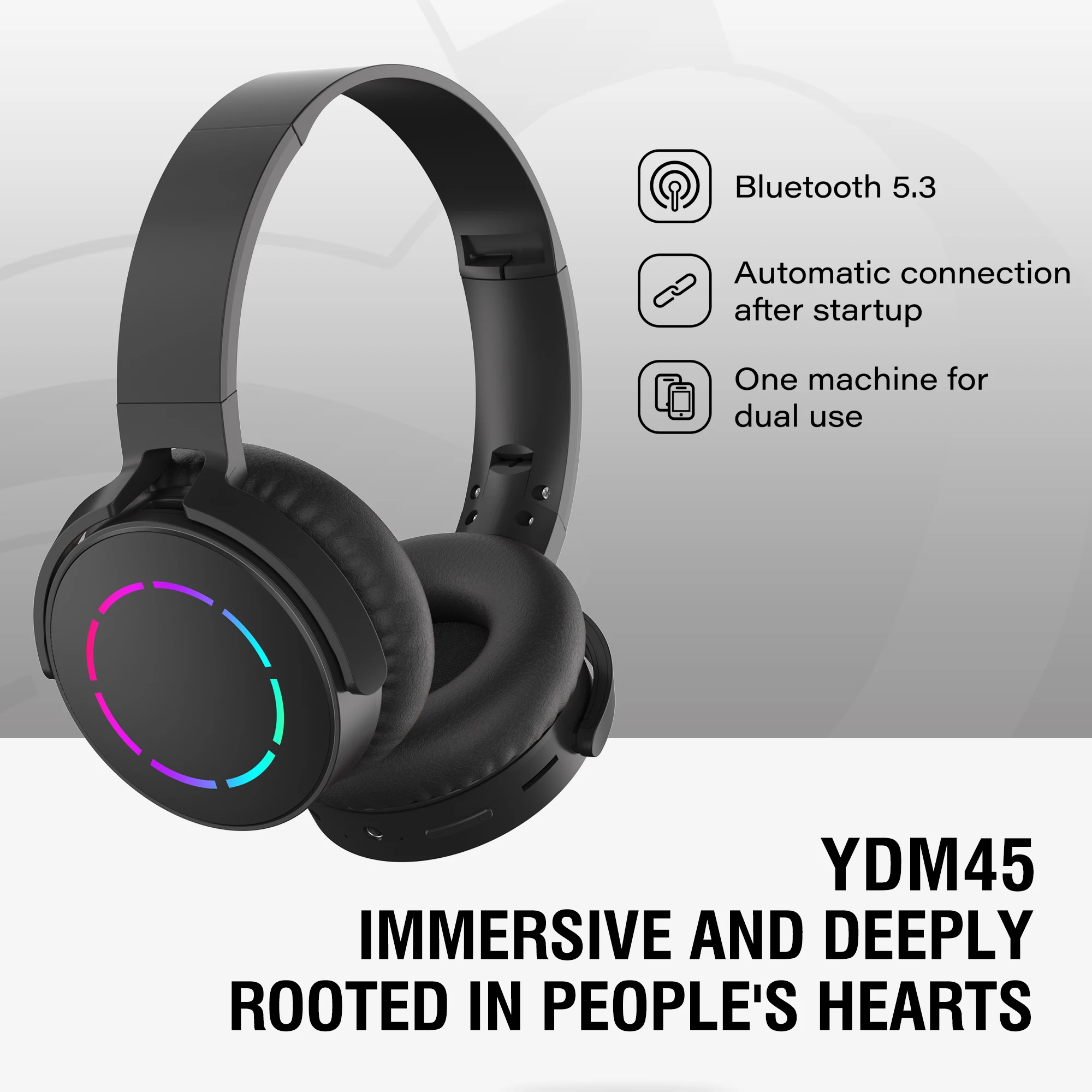 TWS Wireless Headphones Earphones Bluetooth Touch Control Noise Reduction Stereo Waterproof Earbuds Headsets With Microphone P9