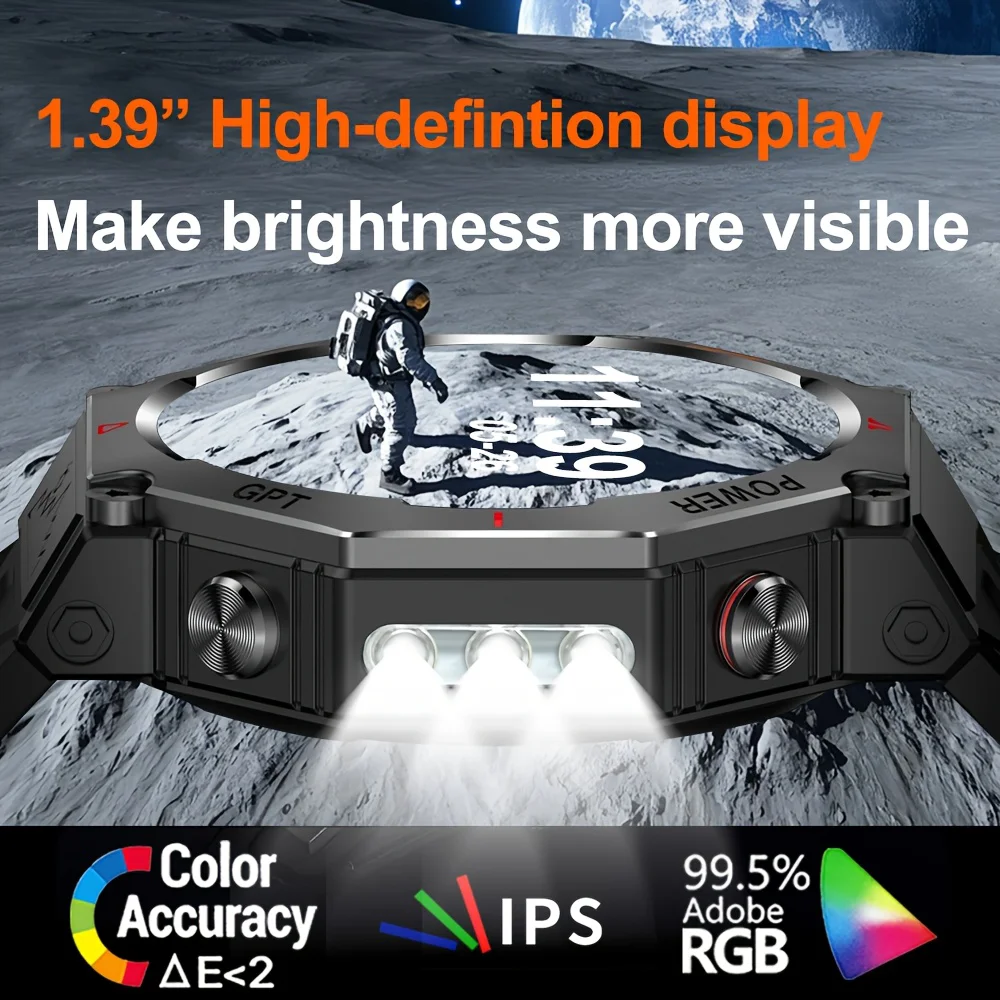 2025 New 5ATM Ultra GPS Smart Watch Mens Rugged Smart Watch Military Electronic Waterproof Digital For HUAWEI Original Bracelet