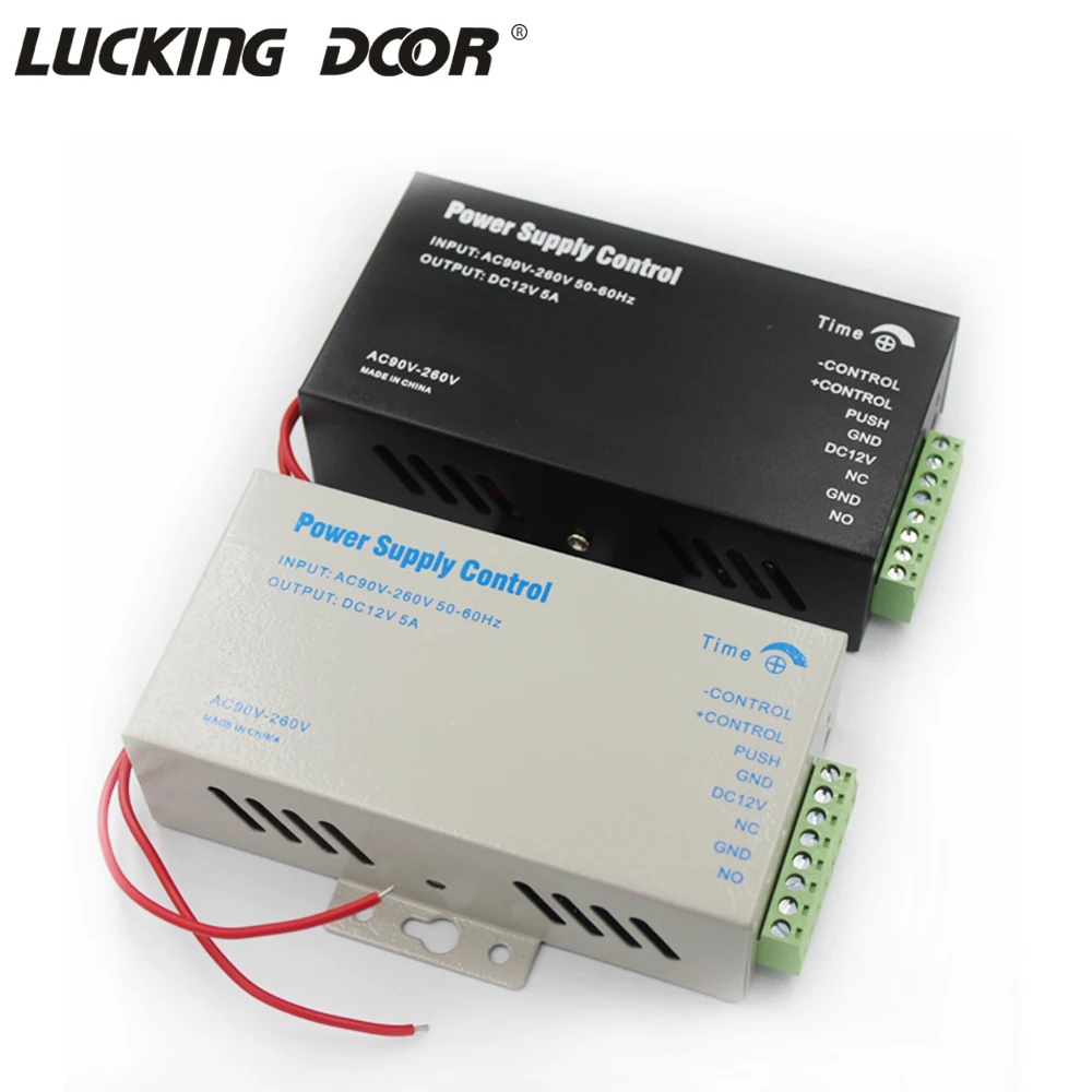 DC 12V Door Access Control system Switch Power Supply 3A 5A AC 110~240V for RFID Fingerprint Access Control Machine Device