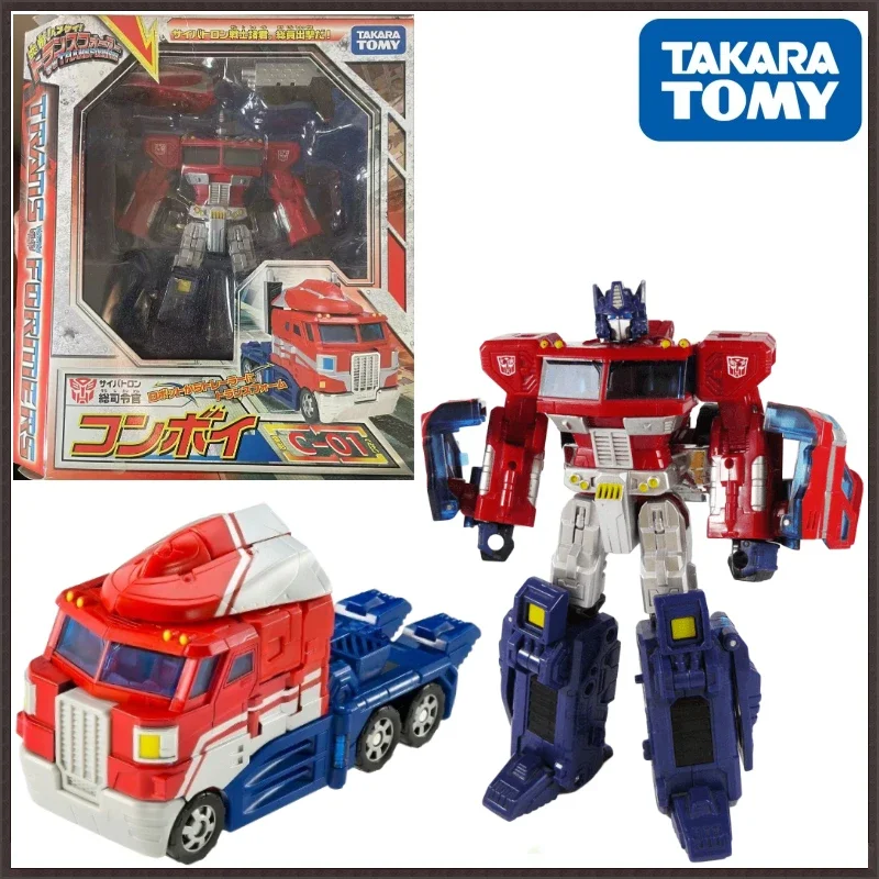 In Stock Takara Tomy Transformers C-01 Optimus Prime Collect Action Figure Anime Figures Deadpool One Piece Gift