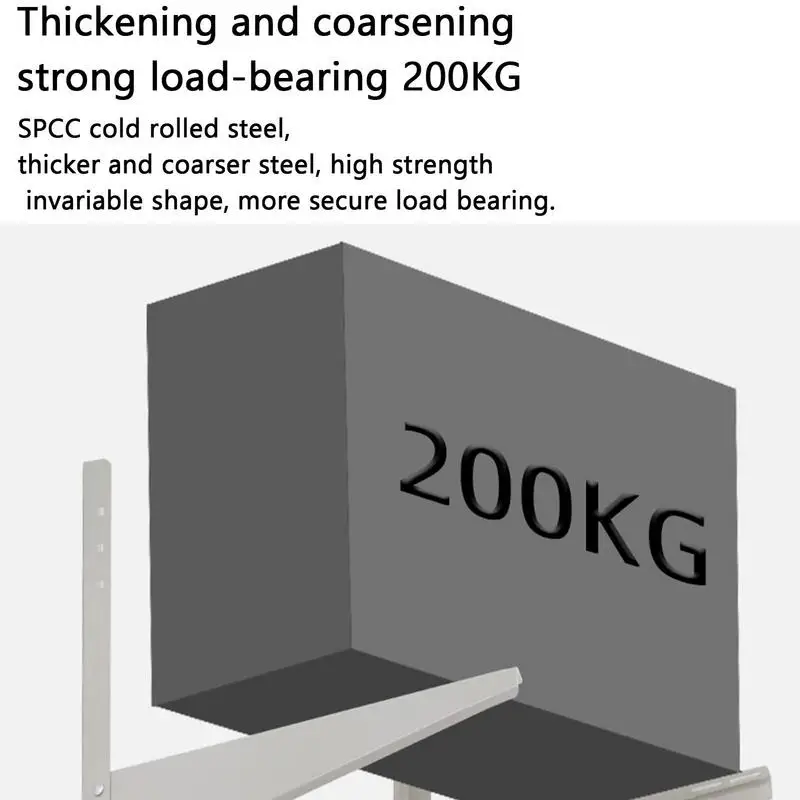 Universal Air Conditioner Support Bracket Heavy Duty External Machine Support Stand Stainless Steel Window AC Mounting Bracket