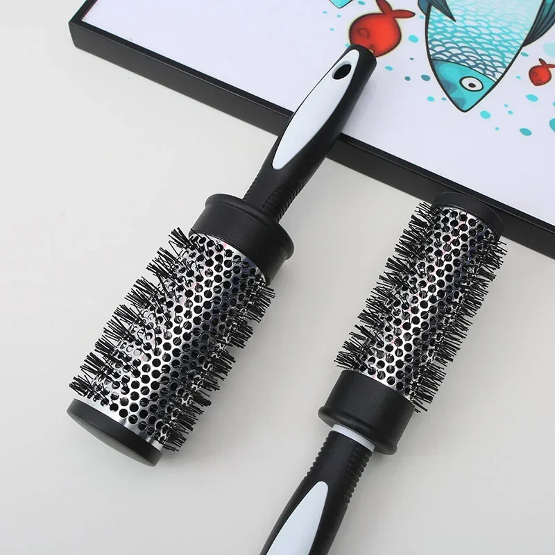 

Curling Comb Professional Anti Static Hair Combs High Temperature Resistant Aluminum Tube Ceramic Comb Salon Tools