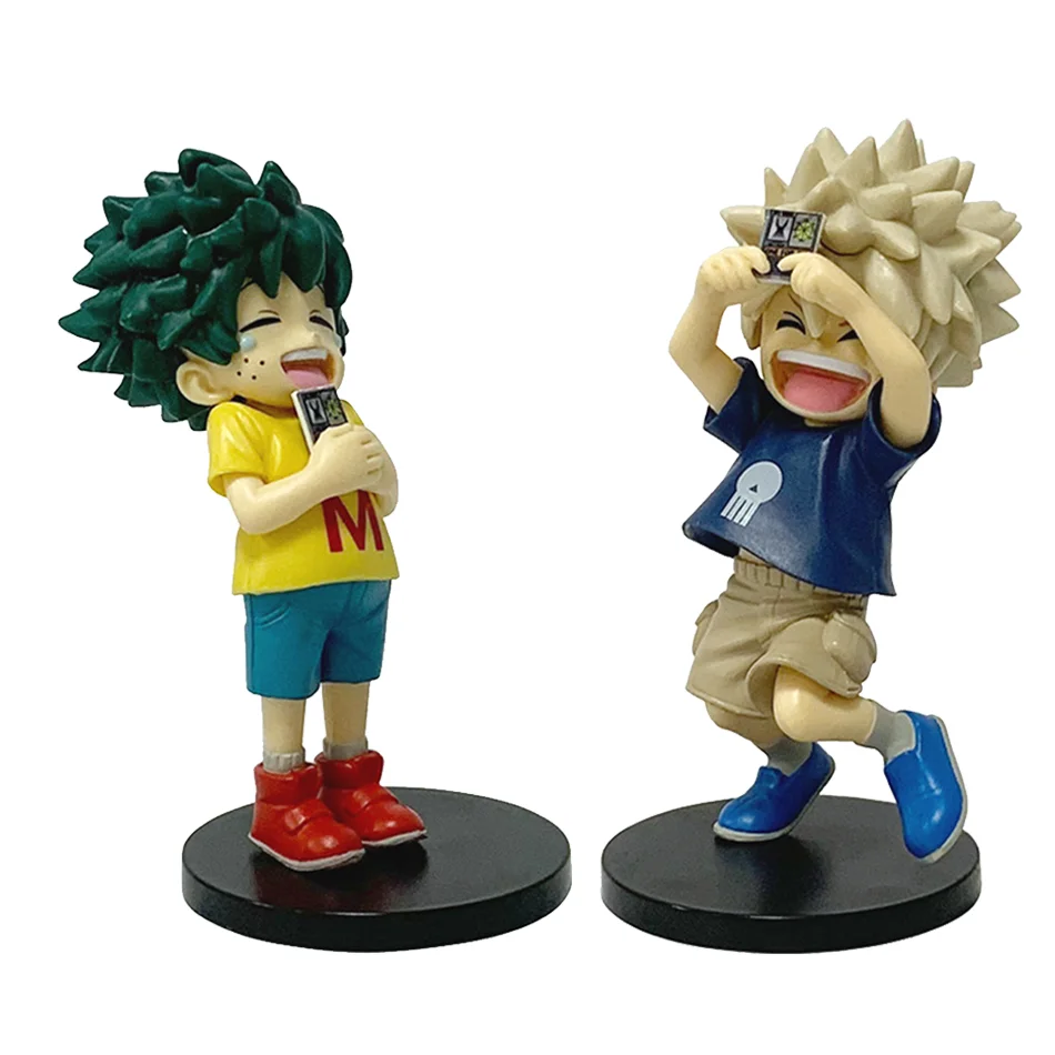 겨울 신상품 입고, 2개 애니메이션 액션 피규어 PVC 수집 모델, 어린이 생일 장난감 팬들을 위한 장식 선물