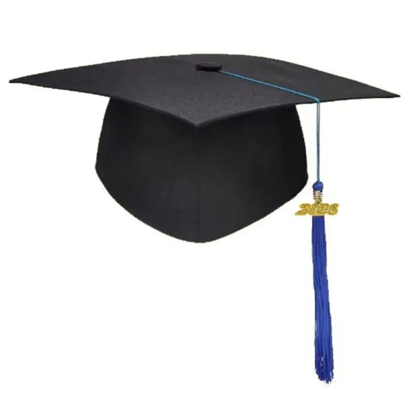 652F Comfortable and Lightweight Graduation Cap 2026 for Ceremonies Cloth Fabric