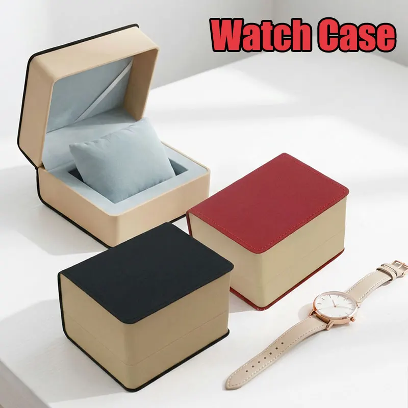 

Роскошная коробка для часов из искусственной кожи, подарочная упаковка для мужчин и женщин, подставка для часов, органайзер для часов, футляр для хранения ювелирных изделий