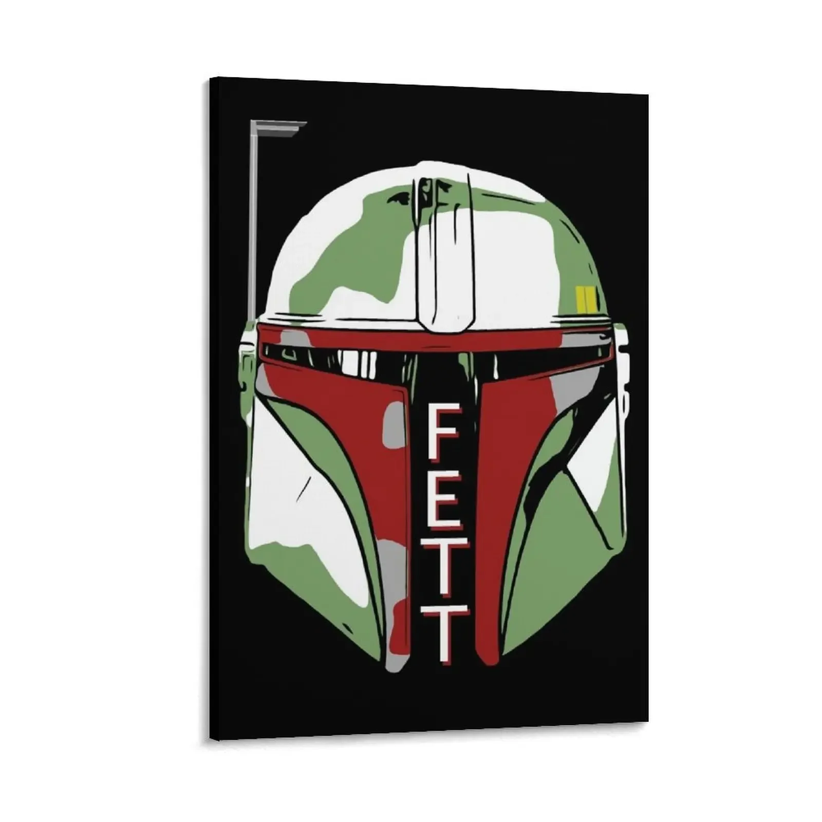 

Bounty Hunter F Helmet Canvas Painting Wall paintings room decor ornaments for home