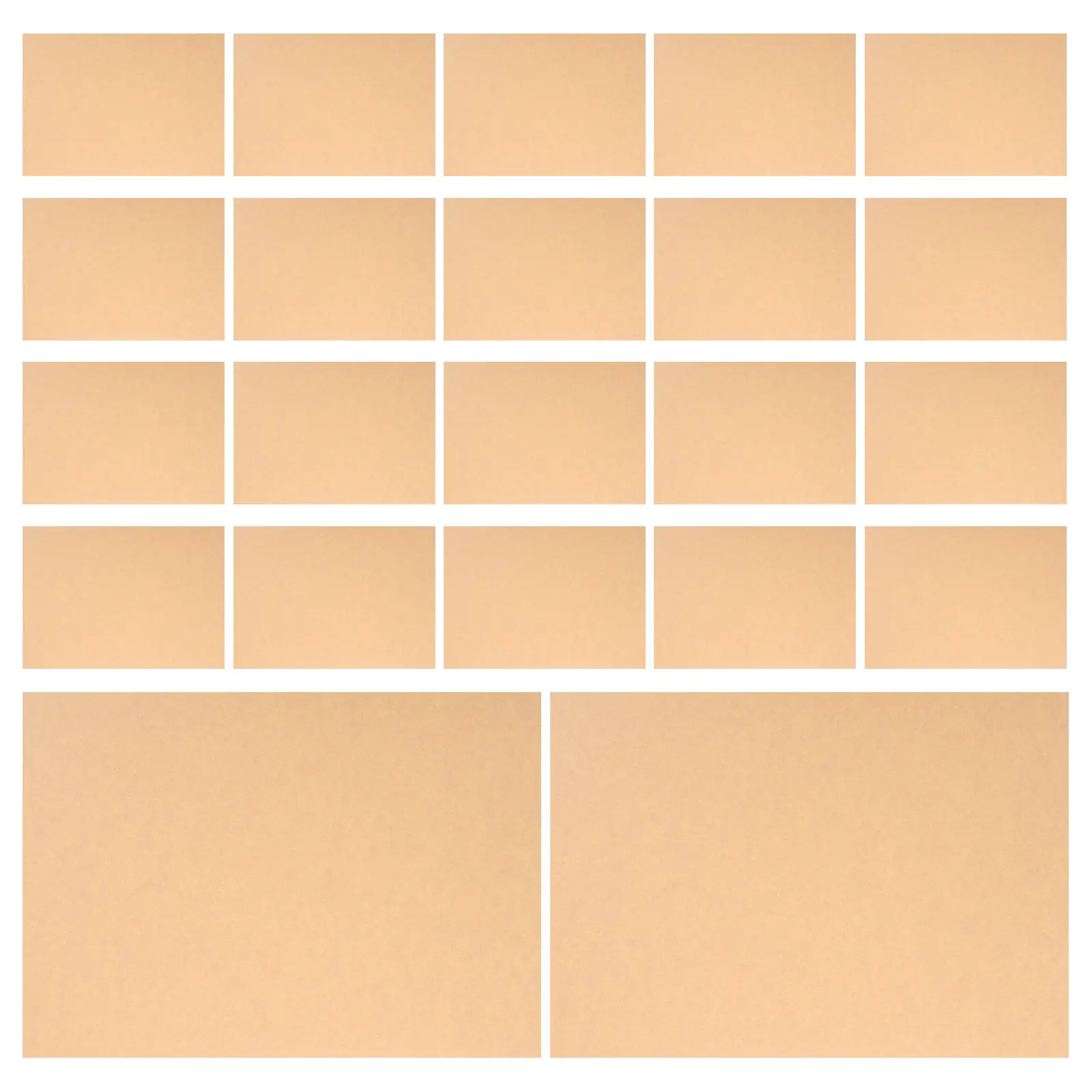 100Pcs Matte Self Adhesive Label Sheets A4 Inkjet Printer Sticker Paper Printable Shipping Product Label Adhesive Printed Labels