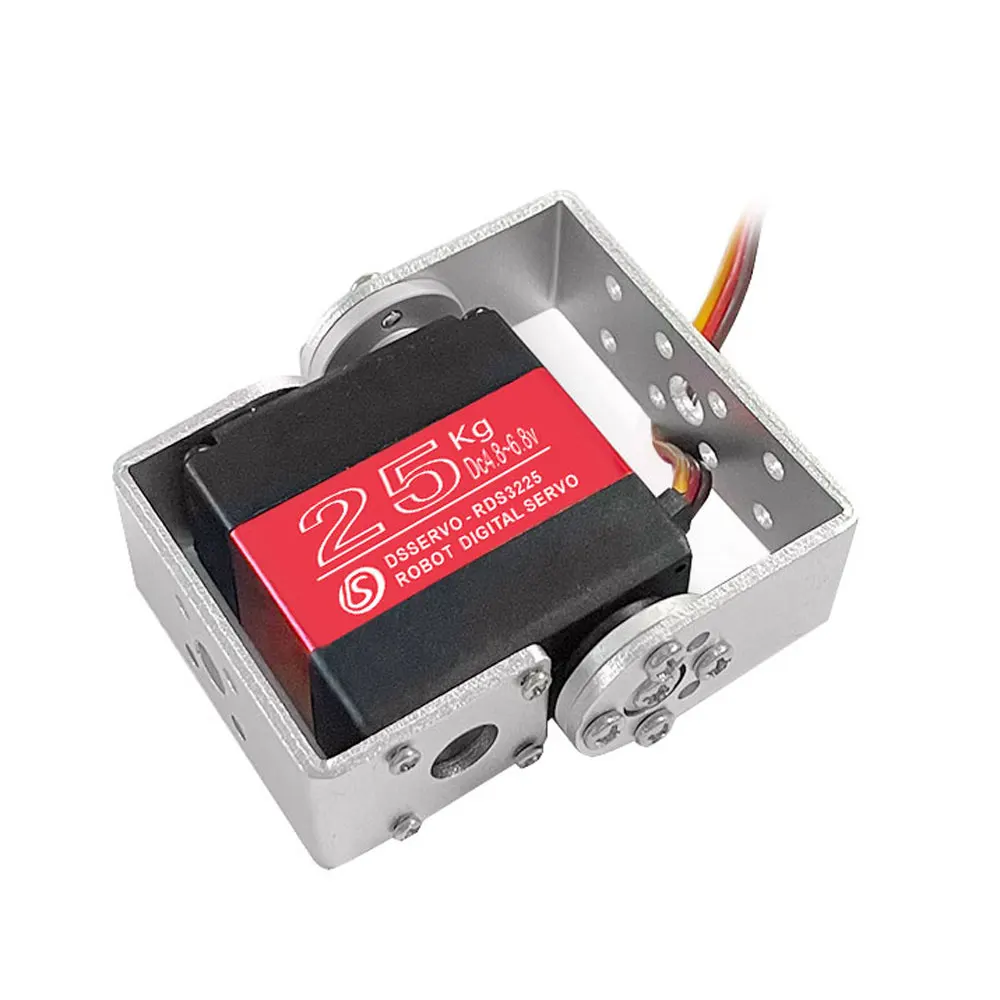 RDS3218 RDS3225 RDS3235 20KG/25KG/35KG Dual-Axis Digital Servo High Speed Torque 180°/270° for RC Car Drone Robot Arm DIY Parts