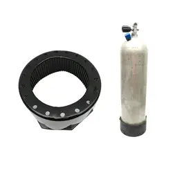 Round Tank Boot Base for 12L Aluminum Air Cylinder Tank Upright Storage