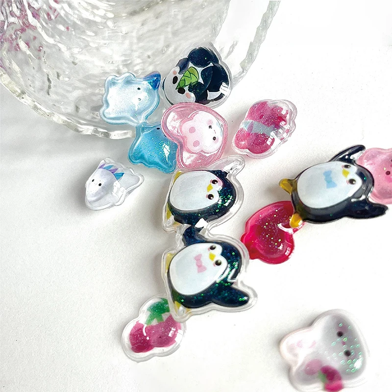 1 قطعة الكرتون ثلاثية الأبعاد الإغاثة الماس الأحجار الكريمة ملصقات Kawaii DIY بها بنفسك الهاتف المحمول أعواد تزيين الإبداعية منتفخ ملصقات PVC الهدايا #5