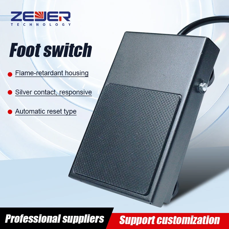 

Металлический ножной переключатель TFS на заказ, 5 P/6p/7p, авиационная вилка, сменный кабель, диаметр 4 мм/5 м, часть ножного переключателя