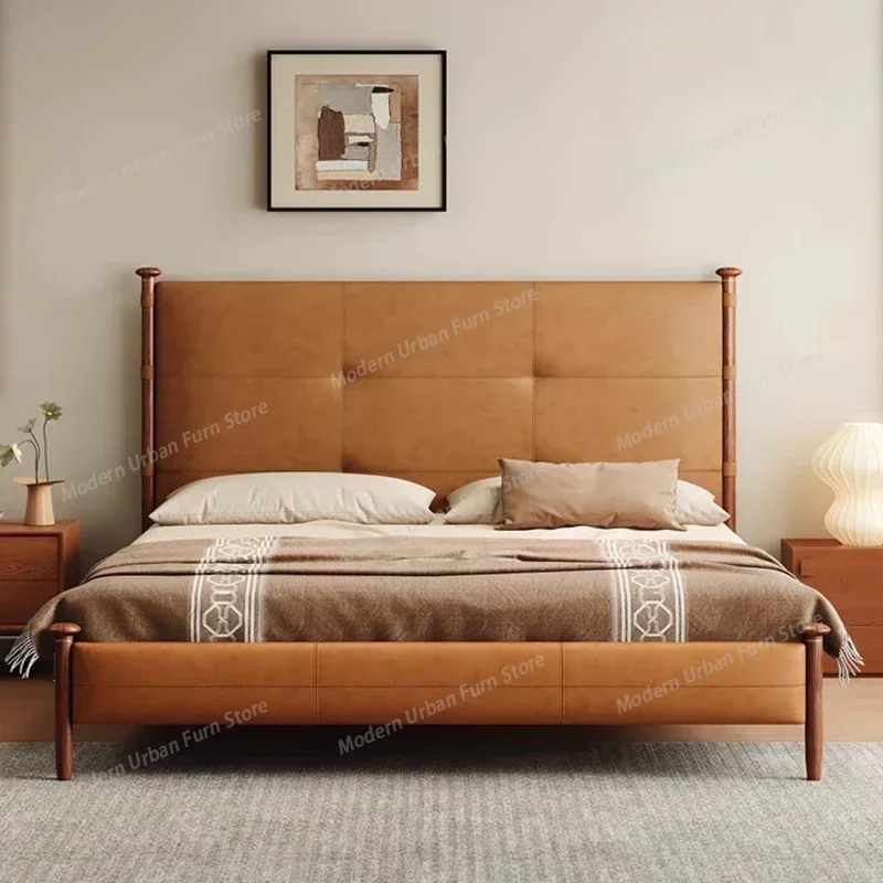 Cute Water Proof Bed European Night Stand Hotel Comferter Bed Bedding Italian Camas Moderrnas Inteligentes Bedroom Furniture