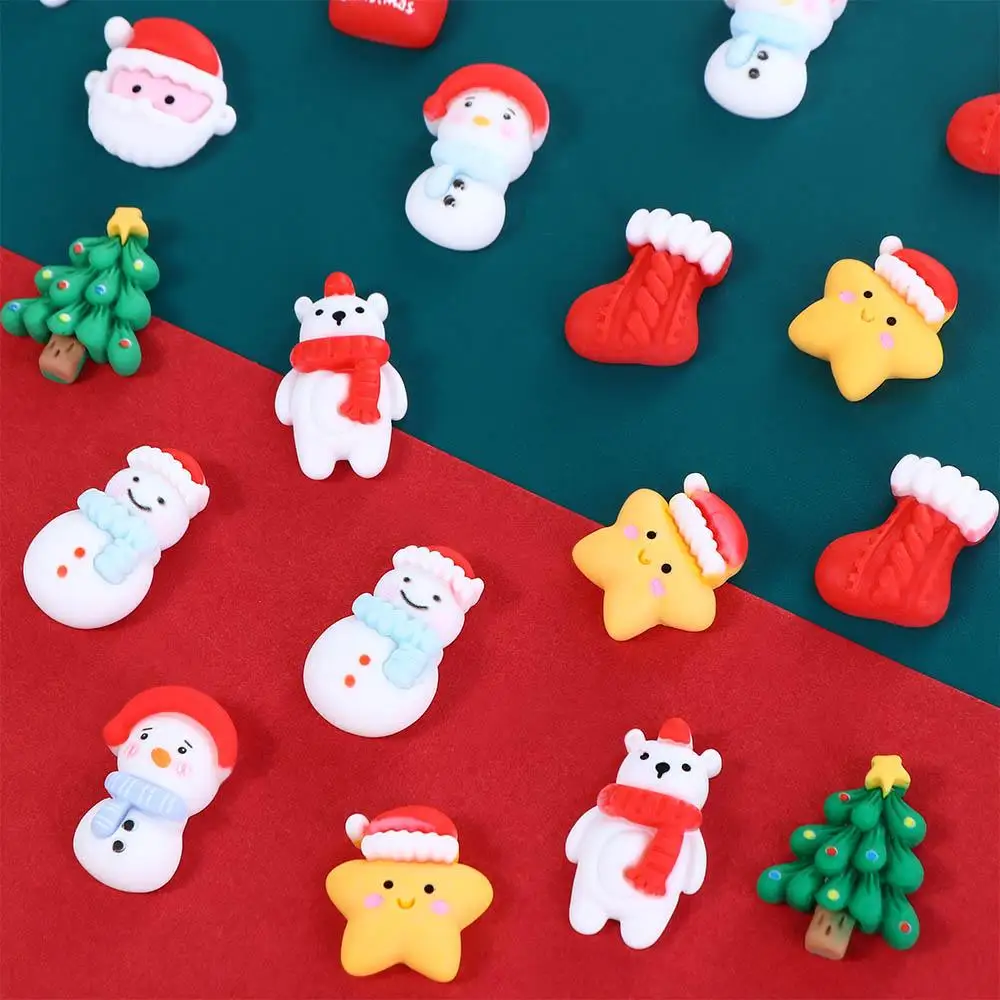 Figurinen-Muster, Weihnachtsmann, Spiegel, Heimverzierungen, Weihnachtspatches, Kunstmaterial, Neujahrsornament