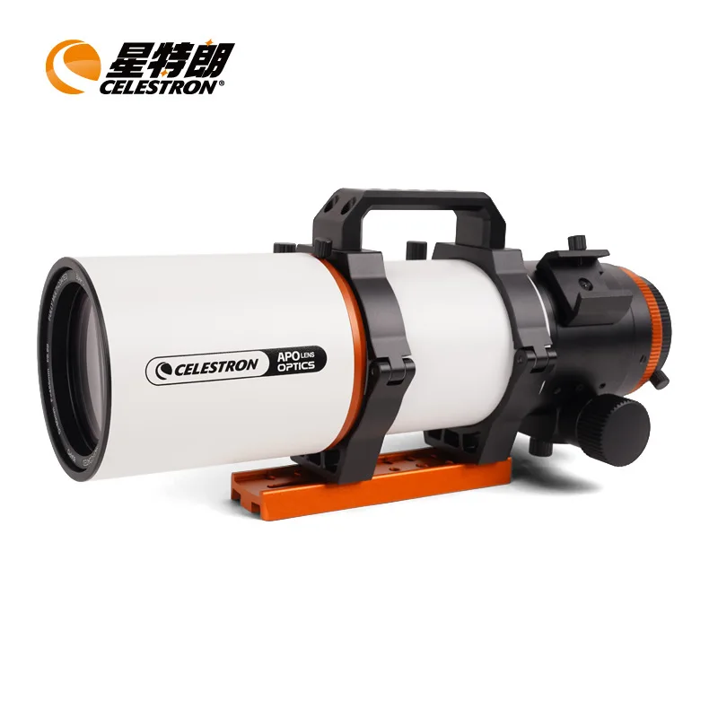 

Celestron C80APO dual speed focusing high-end astronomical telescope OTA three piece photography lens deep space lens