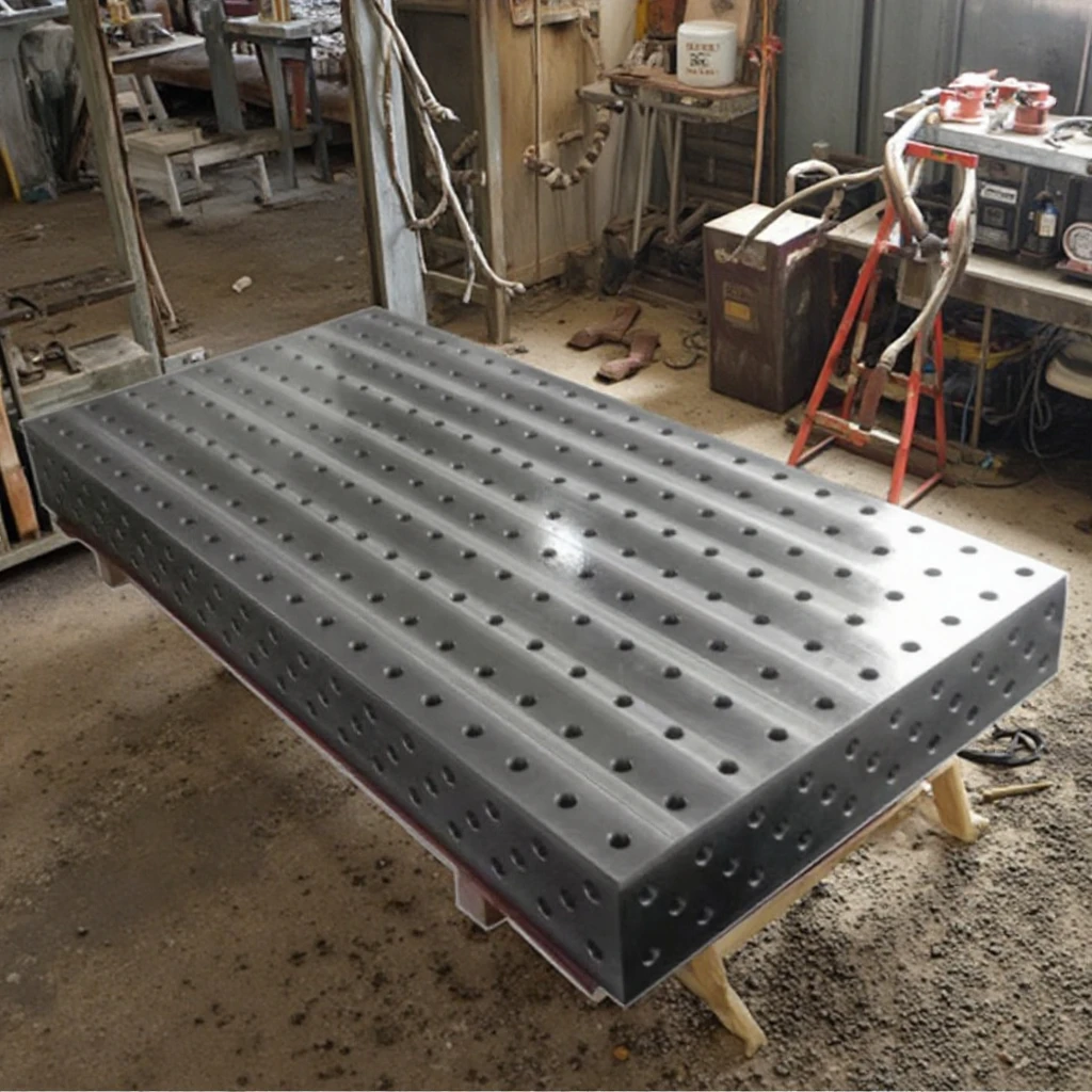Customizable High Precision 1000*2000*200mm D16 D28 3D Welding Table High Quality Steel Bearing New Options Available