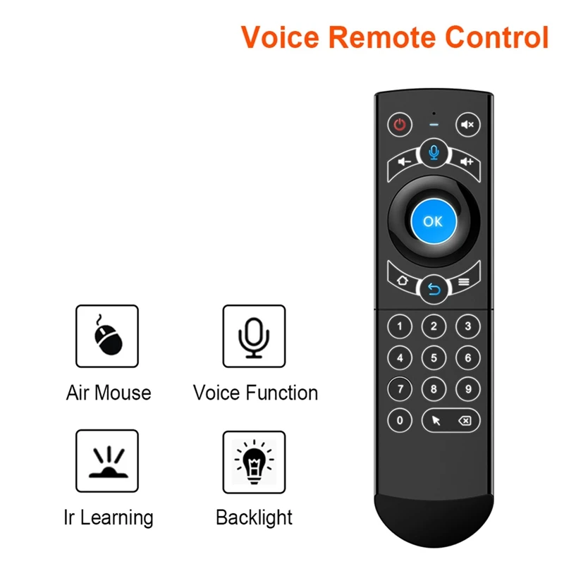 G21 Pro Voice Remote Control 2.4G Wireless Keyboard Air Mouse With IR Learning Gyroscope For Android TV Box