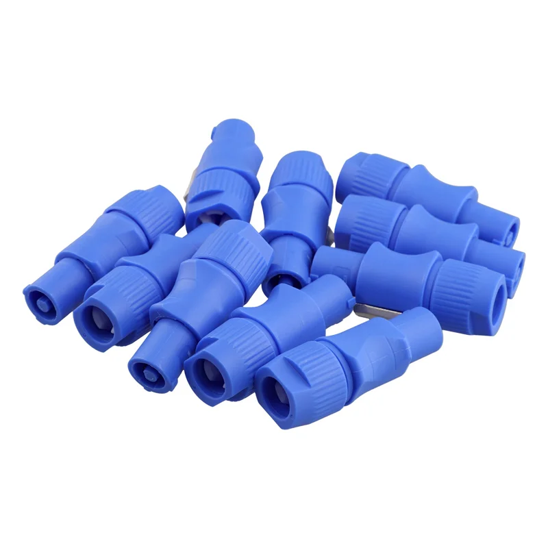 30Pcs 3 PIN Male Powercon Connector Signal Input Jack For  Light Stage Light Power Input-Y47A