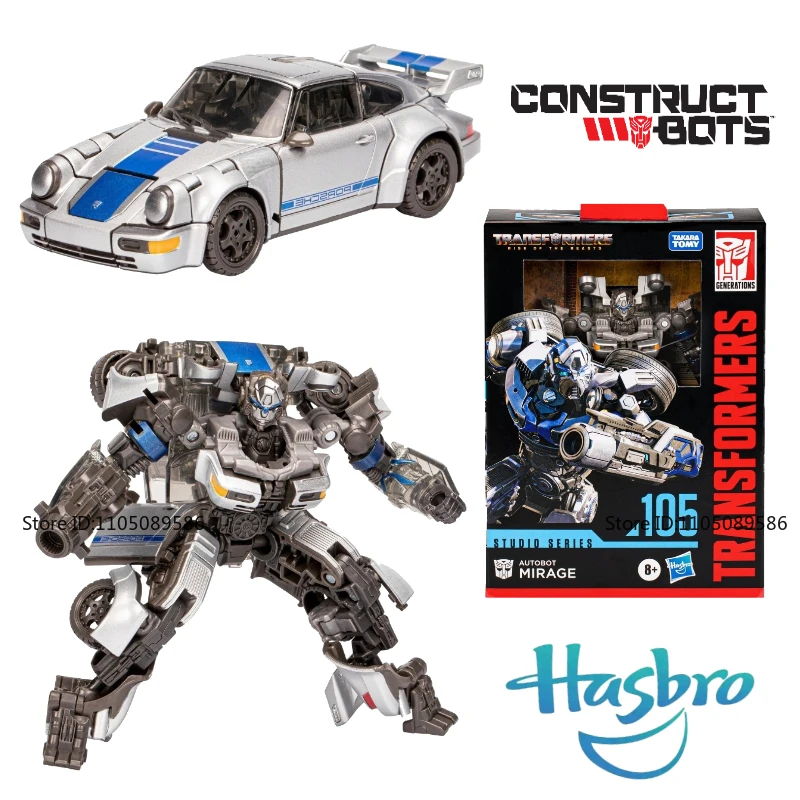 

В наличии Трансформер SS-105 Мираж Деформируемая крутая игрушка Праздничный подарок Подвижная модель Оригинальная кукла с персонажем фильма Забавная наполненная фигурка