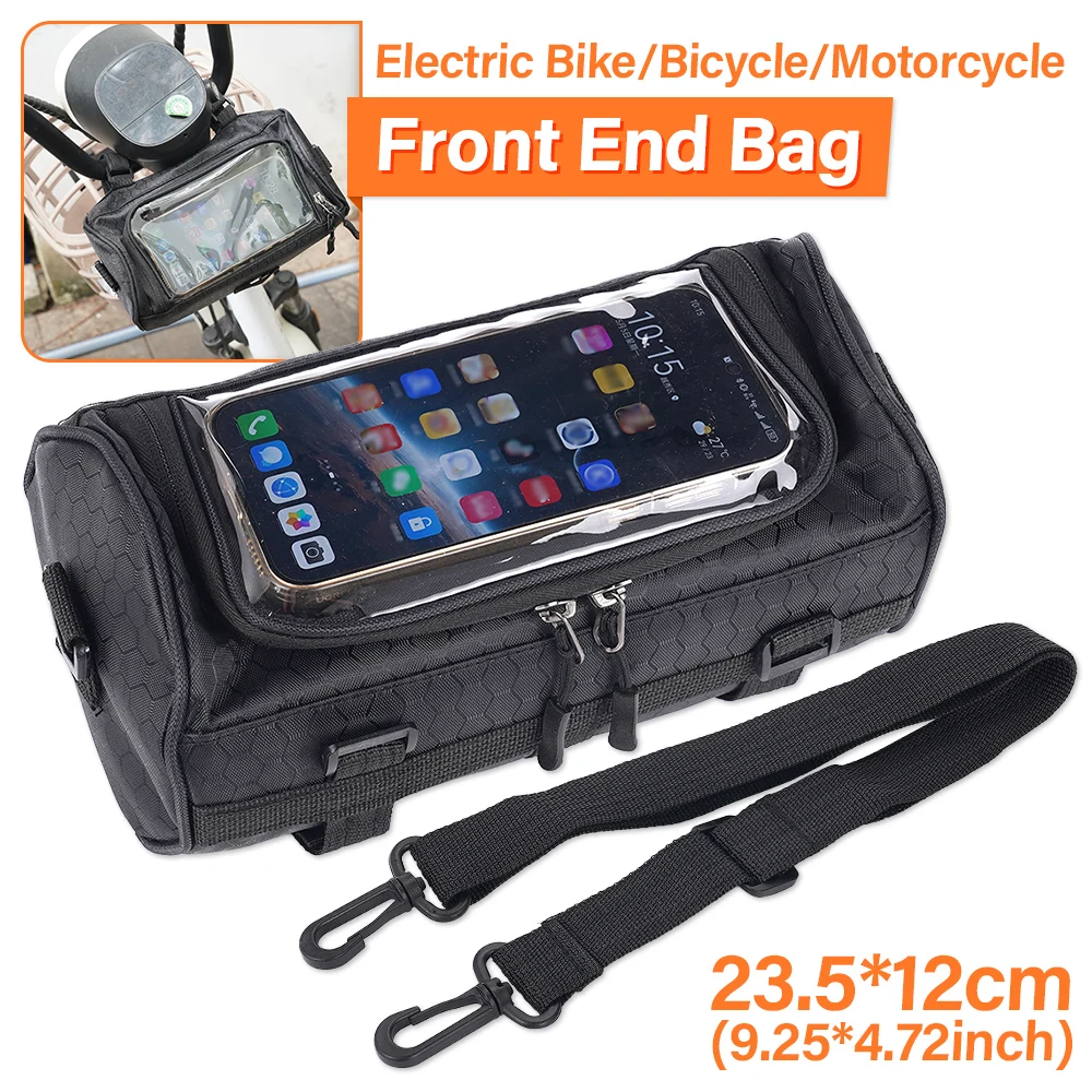

Motorcycle Phone Navigation Cycling Bag Multi-Purpose Motorbike Front-end Package Bag Hanging Waterproof For Motorcycle Cycling