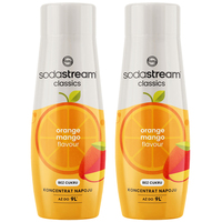 SODASTREAM Syrup Set SODASTREAM Orange Mango Sugar Free 2x440ml