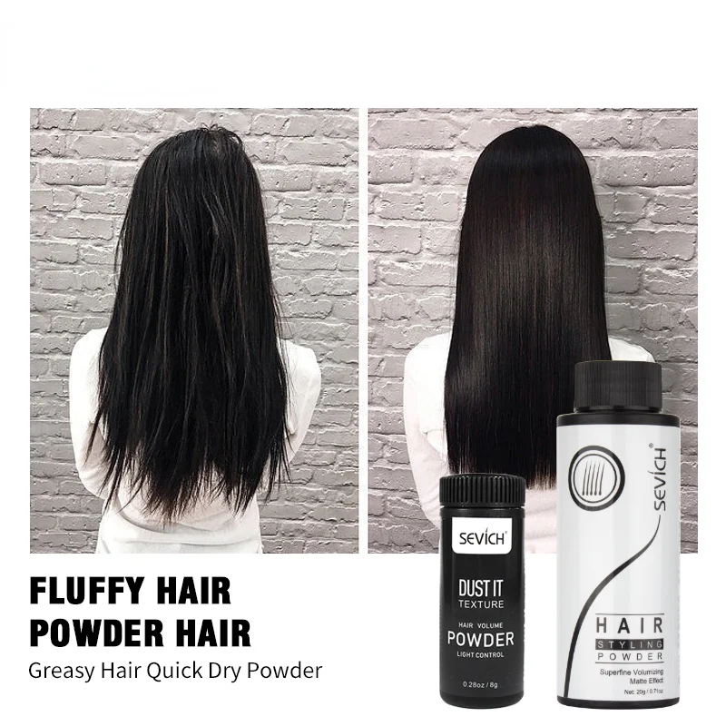 Sevich Fluffy Hair Powder 8g/20g Increase Hair Volume Mattifying Hair Powder Absorb Grease Fiber Hairspray Styling Product Hot