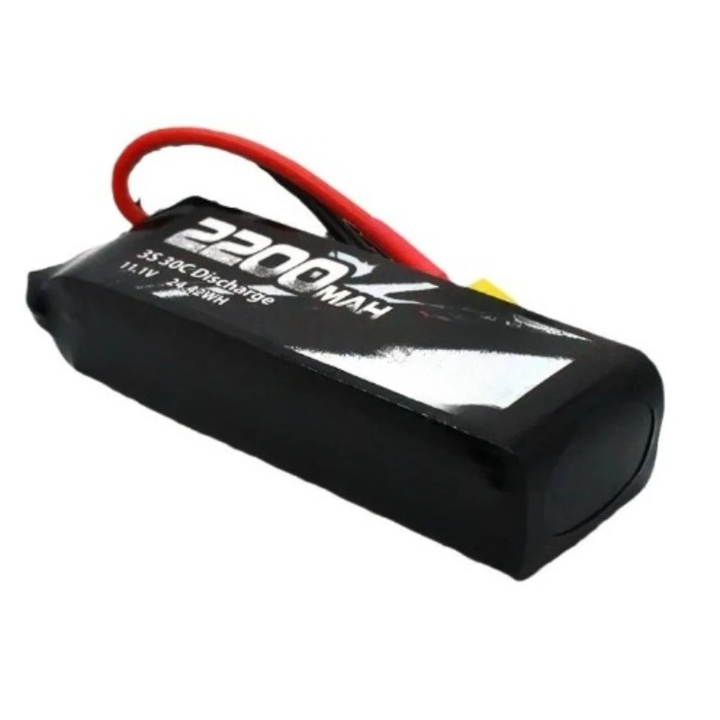 2PCS 3S 11.1V 2200mAh 30C Lithium-ion Battery for RC Airplane Helicopter Quadcopter FPV Drone Car Racing Batteries with XT60