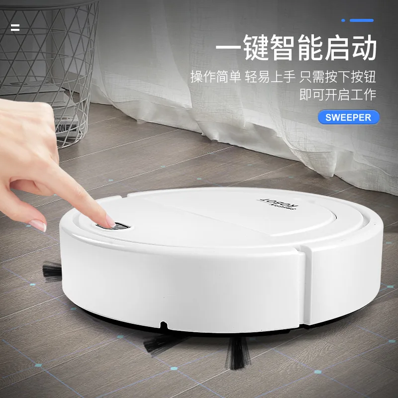 التلقائي بالكامل مكانس كهربائية للكنس شفط وممسحة كنس المنزلية شخص كسول ذكي ثلاثة في واحد آلة كنس USB