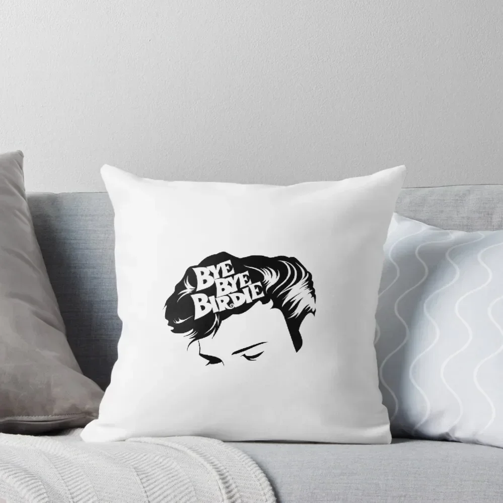 Bye Bye Birdie Sticker Throw Pillow christmas pillowcases ornamental pillows for living room pillow