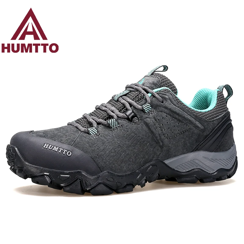 HUMTTO outdoor hiking shoes women's lightweight non-slip outdoor trekking shoes women's  cushioning sneakers sports casual shoes